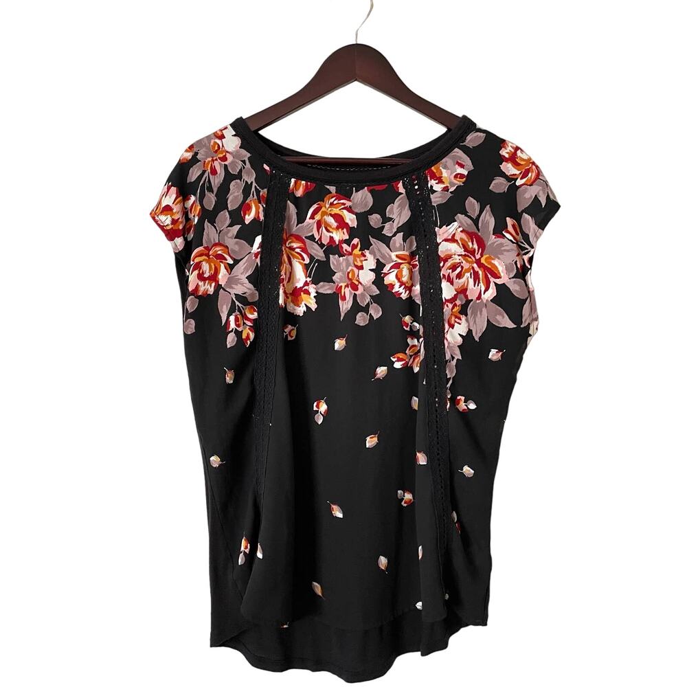 Maurice's floral blouse